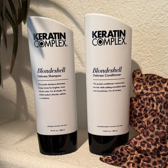 Keratin Complex Blondeshell Shampoo and Conditioner Set - Picture 1 of 5